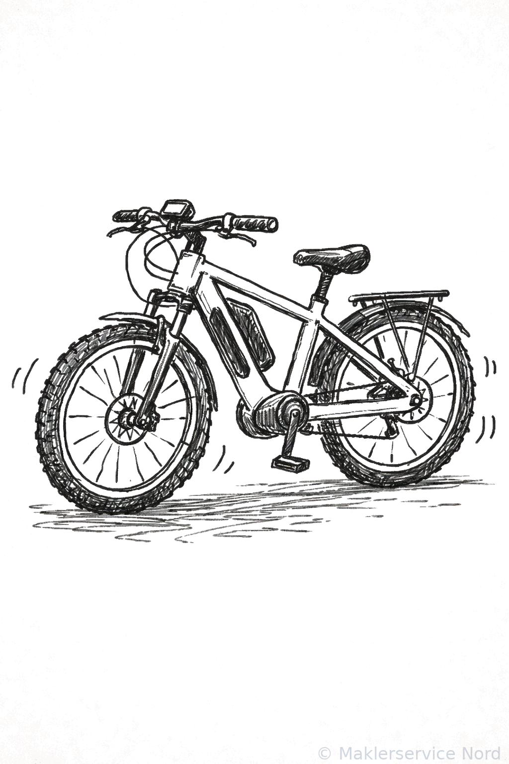 E-Bike Illustration